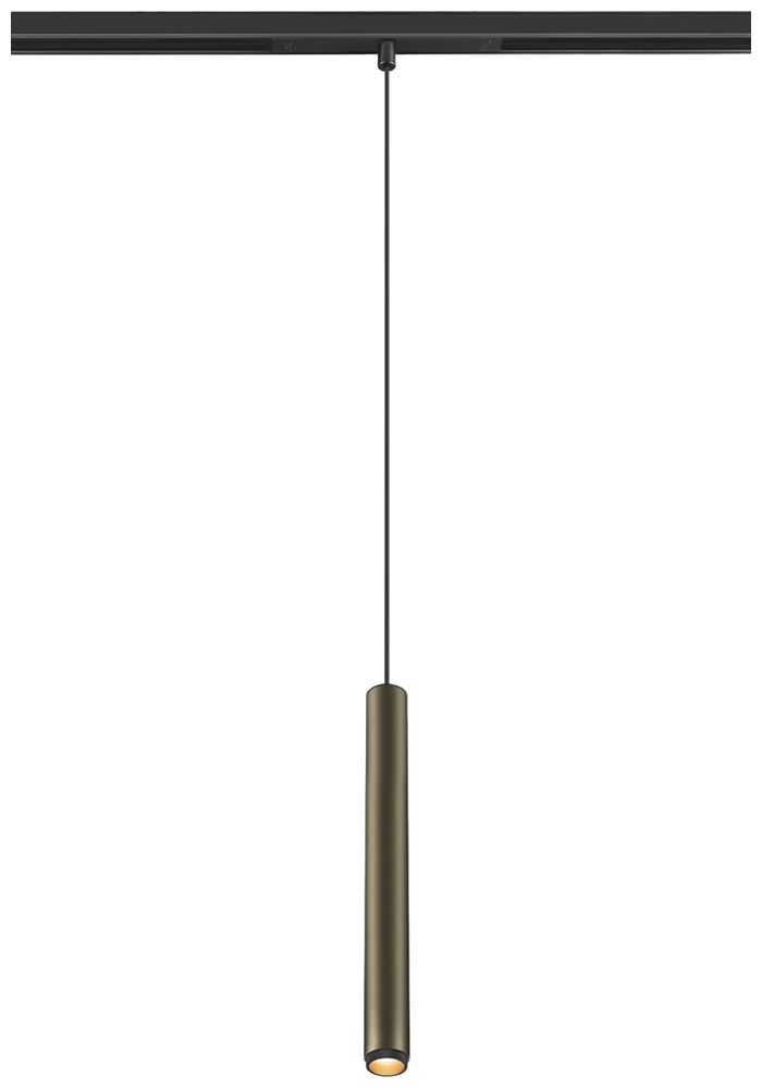 LED-Pendelleuchte SLV GRIP S 48V AD 9.8W 610lm 930 DALI Ø30mm Bronze