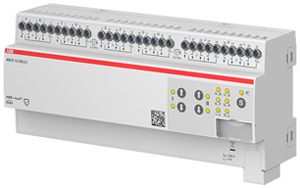 Attuatore per persiana AMD ABB JRA/S12.230.5.2 12-volte 6A/230VAC misura.tde