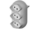 Spina multipla Steffen STRONG 3×T13 10A 230V IP20 bianco