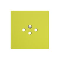 Plaque frontale EDIZIOdue T12A lemon, horiz.-plat