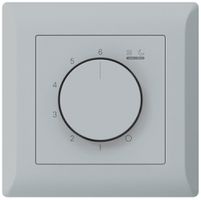 UP-Raumthermostat kallysto.line An/Aus 230VAC 16A 92×92mm grau