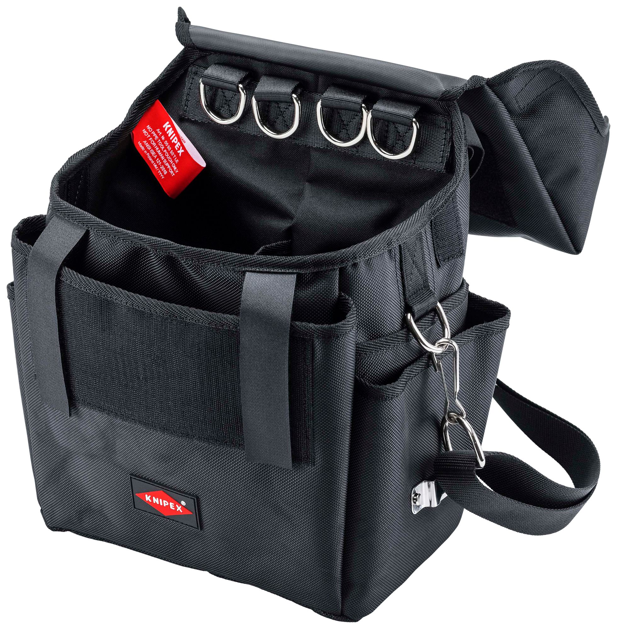 Werkzeugtasche KNIPEX leer 370×250×150mm 12L 1.4kg max.10kg