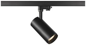 LED-Spot SLV 3~ NUMINOS M PHASE 20W 1955lm 3000K 24° Ø85×185mm schwarz