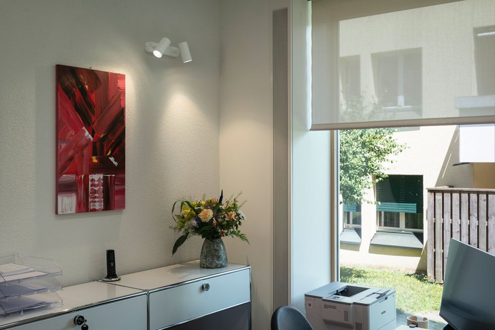 Spot LED SLV NOBLO 15W 940lm 920…930 VAR 240×105×127mm blanc 2×Spot