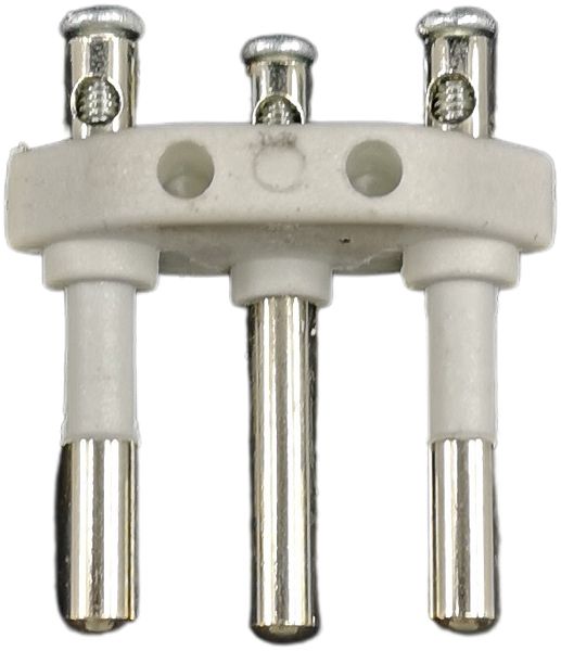 Fiche mobile type 12 ELBRO 230V 10A Ø9.5mm banc