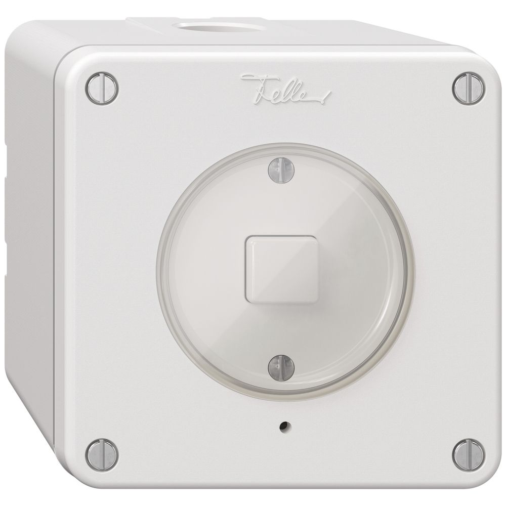 Interruttore AP 1K/1T NEVO Wiser bianco