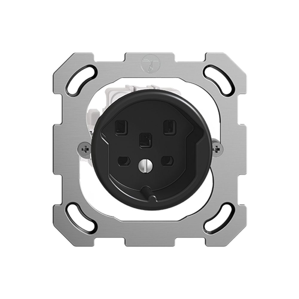 Prise ENC FH T25 16A noir bornes à vis