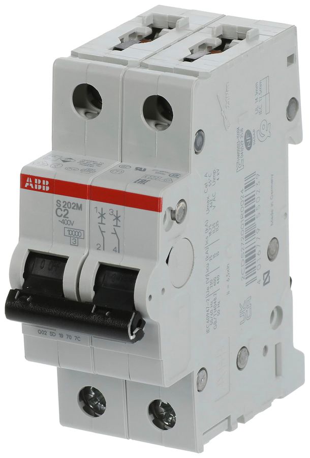 Disgiuntore SMISSLINE TP, 1L, B, 6A, 40kA