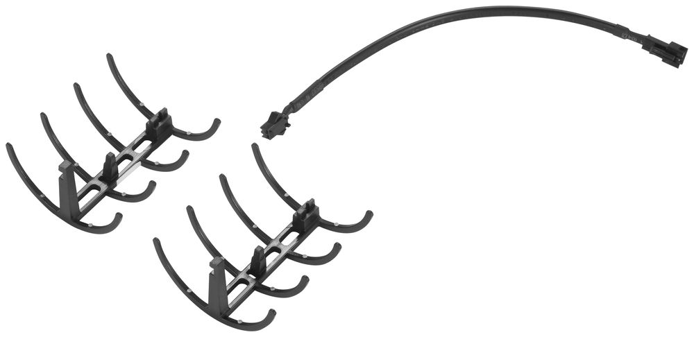 Zubehör-Set LUDOSPOT 50, Schutzgitter + Anschlusskabel 0.3m