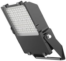 LED-Strahler DOTLUX LENSplus 200W 26070lm 3000K IP66 90° 400×345mm schwarz