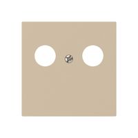 Placca frontale kallysto per R&M HWS beige 2×coass.