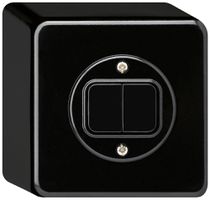 AP-Drucktaster basico 2×AR/1L schwarz