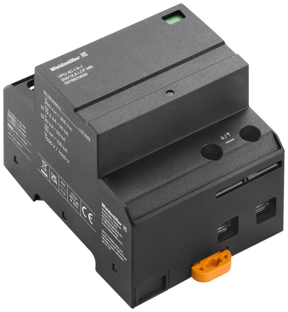 Parasurtension WM VPU AC I 3+1 4P 12.5kA 230V IT/TN-C-S/TN-S/TT 4UM