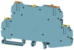 Borne de test sectionnable WM WDTR connexion à vis 2.5mm² TS35 bl