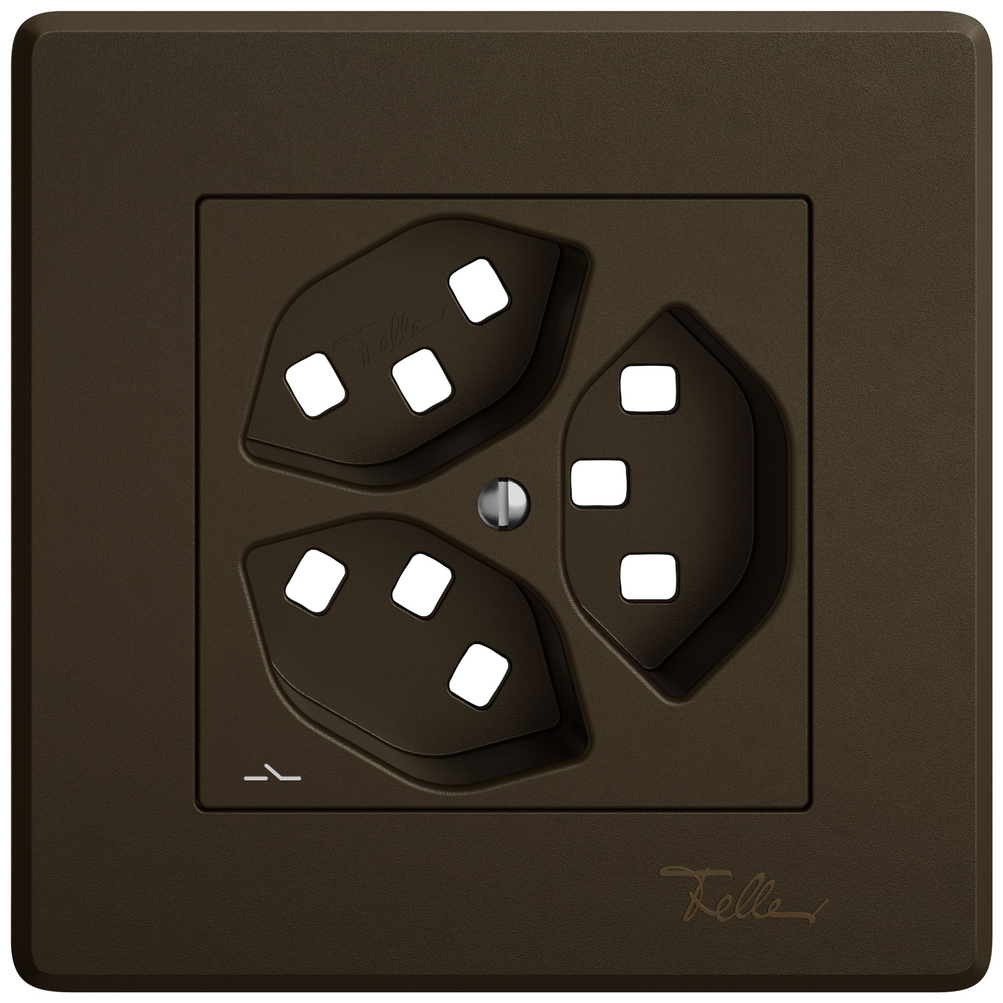 Kit de montage ENC EDIZIO.liv SNAPFIX® pour 3×T23 séparée br