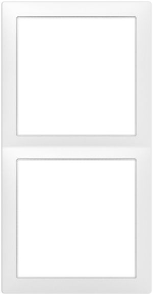 AP-Frontrahmen SIDUS 145×75mm weiss