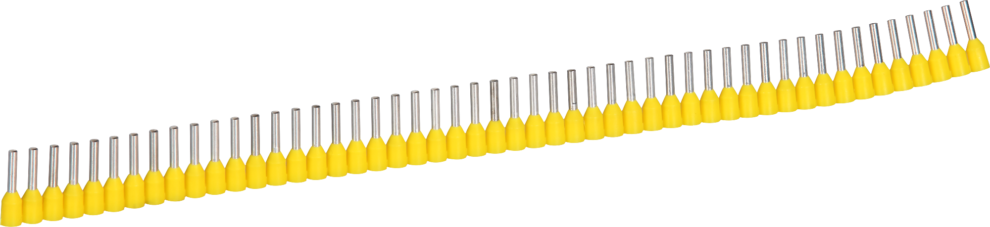 Embout de câble Weidmüller H isolée 1mm² 8mm jaune relié Weidmüller