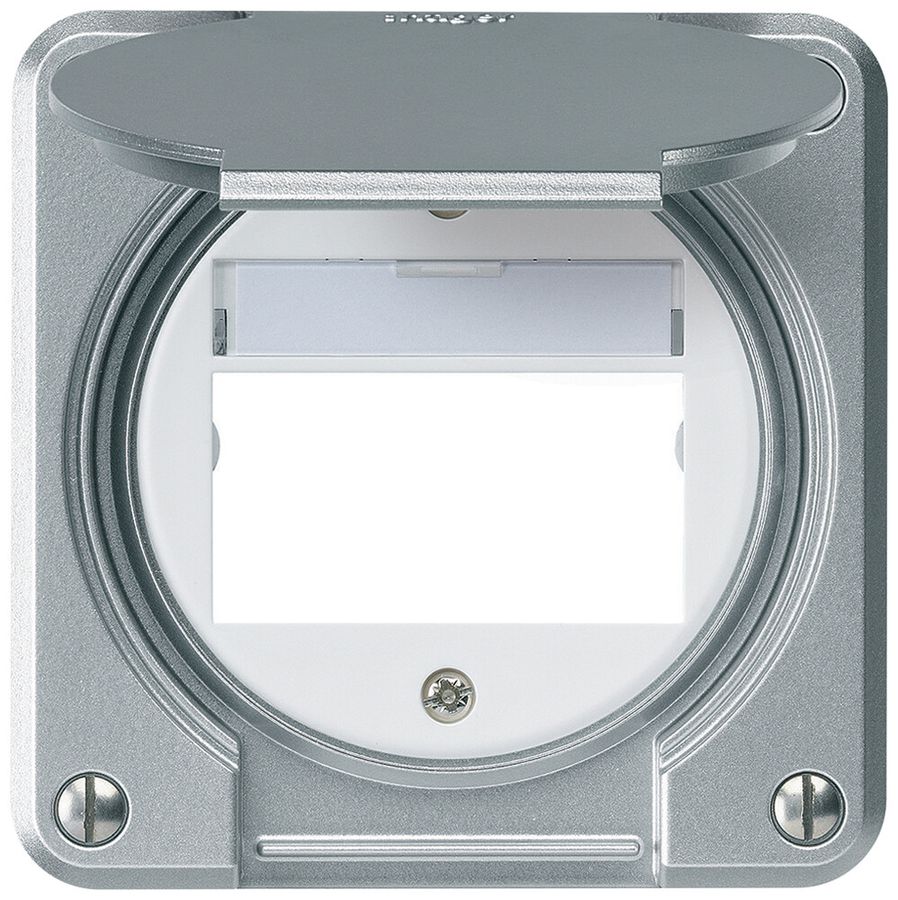 Kit di montaggio INC robusto IP55 piatto alluminio per modulo multimedia p.combi