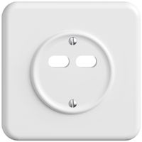 Kit di montaggio INC Feller STANDARDdue per presa USB 18W 2×tipo C bianco