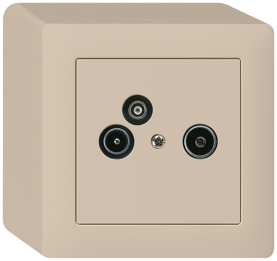 AP-Antennendose R/TV-Daten kallysto 2GHz 4dB beige