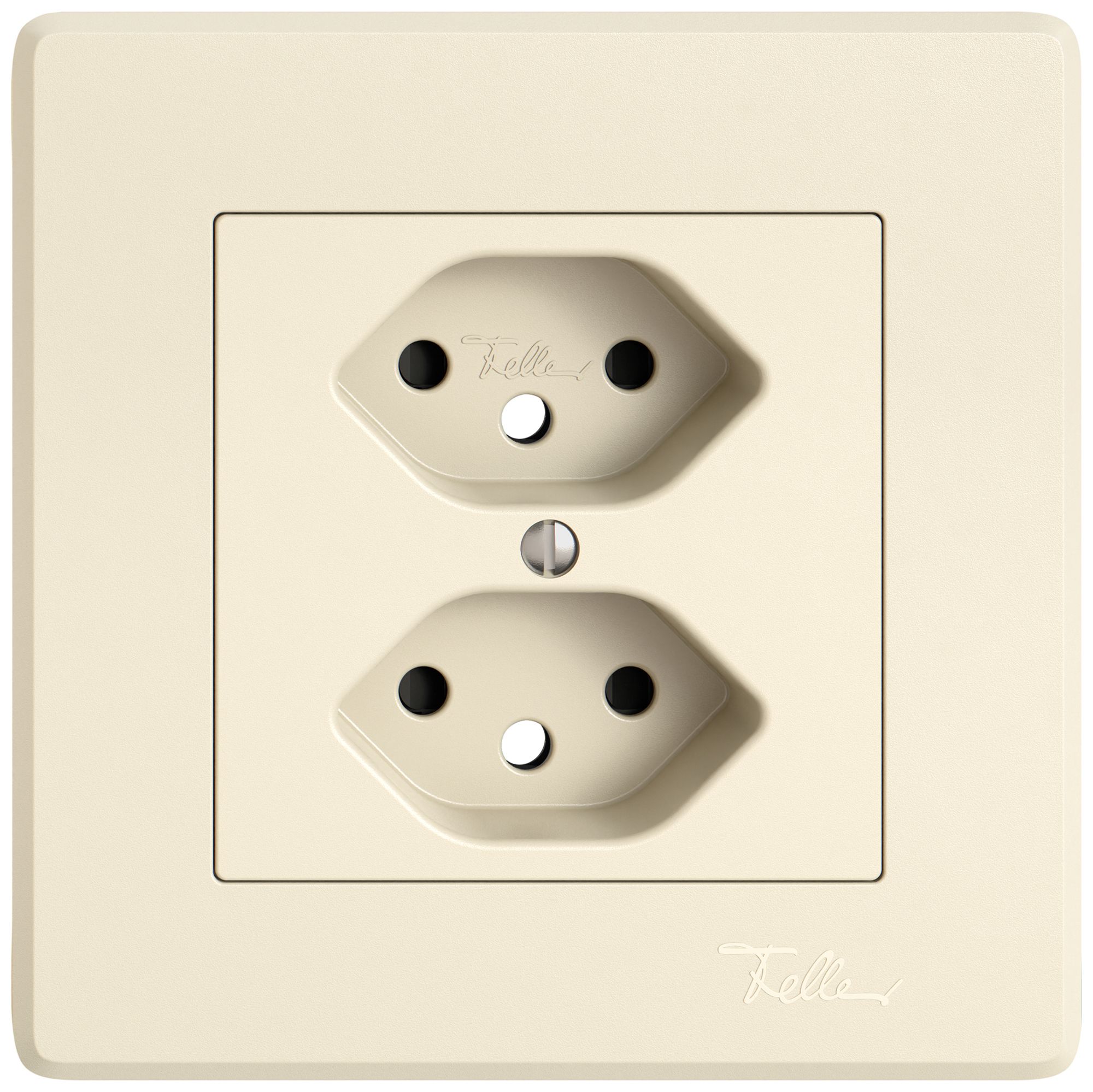 UP-Montageset EDIZIO.liv SNAPFIX® für 2×T13 mit Frontlinse Shutter cr