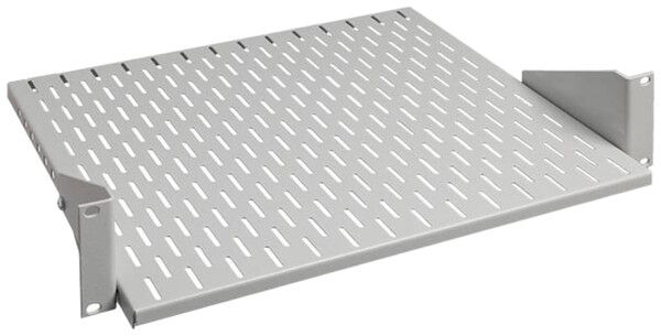 Support d'appareils 19" pour Rack 2UH fixe, l=445mm, p=400mm