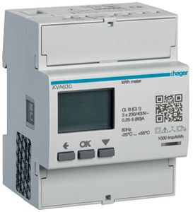 REG-Energiezähler 3LN direkt 80A Multitarif optisch Modbus 4TE D0