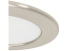 LED-Downlight Eglo FUEVA 7W 0…620lm 2700…6500K IP44 DIM Ø120×40mm Nickel