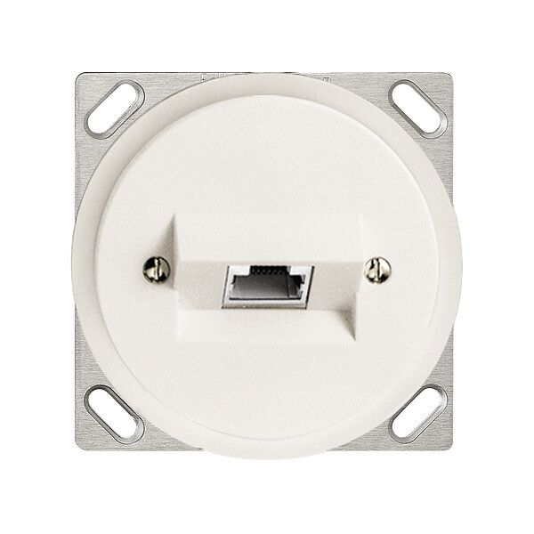 EB-Anschlussdose JK 58 1RJ45 weiss
