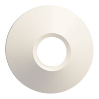 Fronthaube rund EDIZIOdue weiss für Bewegungsmelder PIRI 360°