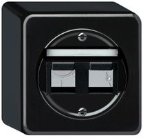 AP-Montageset origin schräg 2×Kestone 88×88mm schwarz