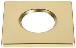 Abdeckung SLV UNIVERSAL IP65 Kunststoff 88×88×5.5mm Gold
