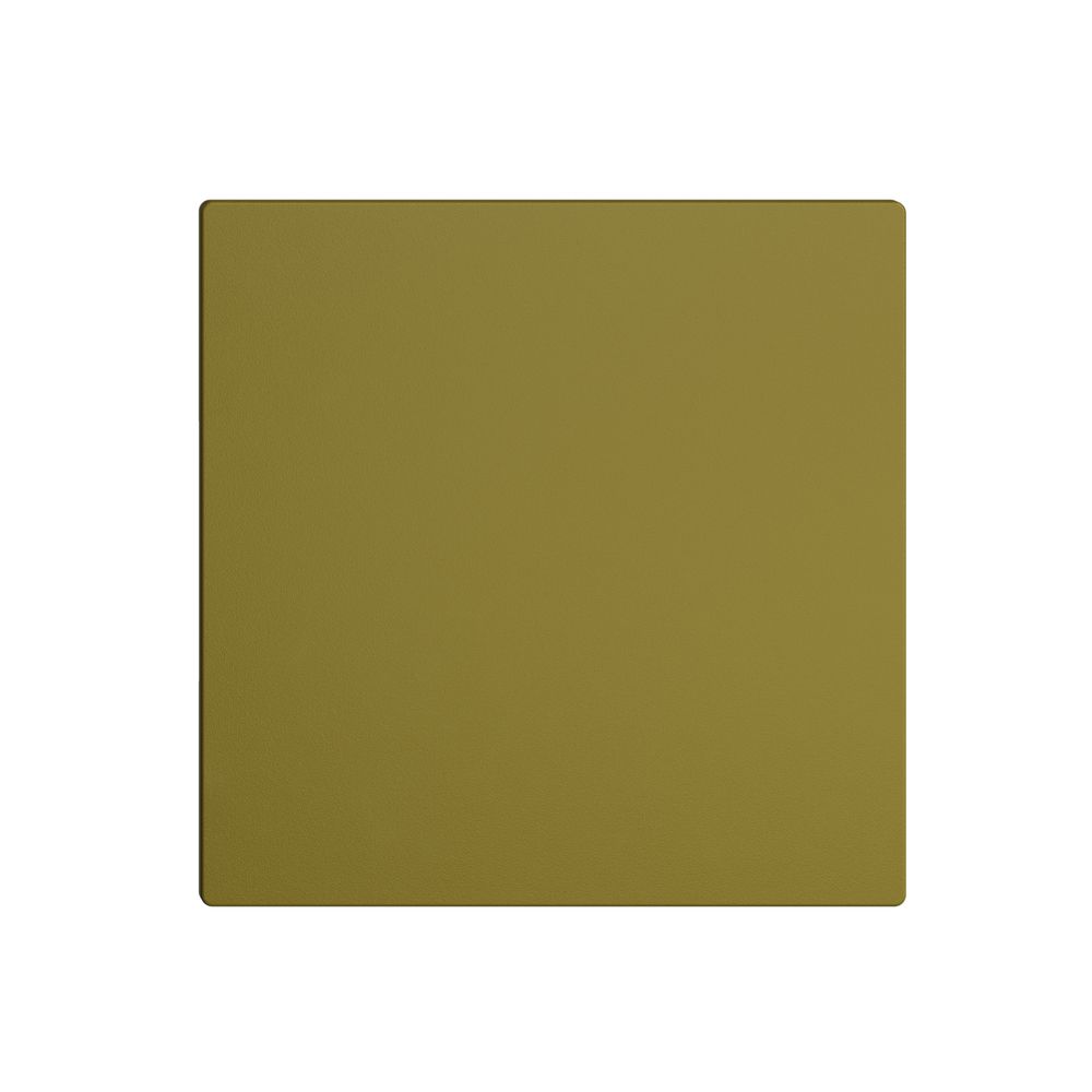 Blindabdeckung EDIZIOdue olive, ohne Zentrumsschraube