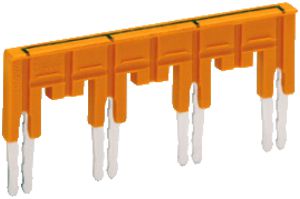 Brücke isoliert WAGO 1/3/5/7 orange