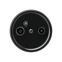 Antennendose TV-R-Daten origin Durchgangsdose 14dB 4dB schwarz