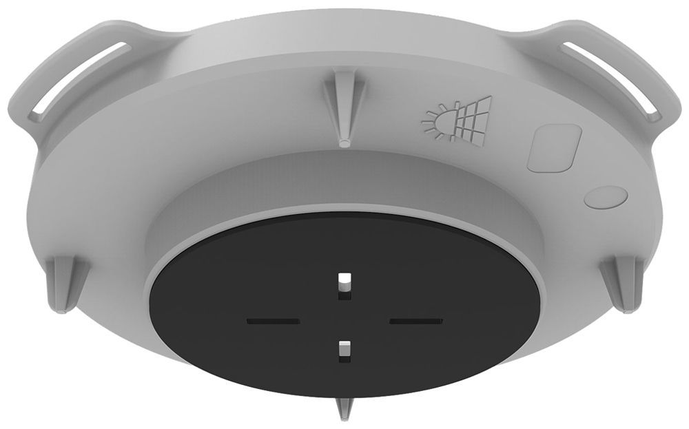 Frontteil Spotbox Mini Flex Ø95mm für Sichtbeton grau