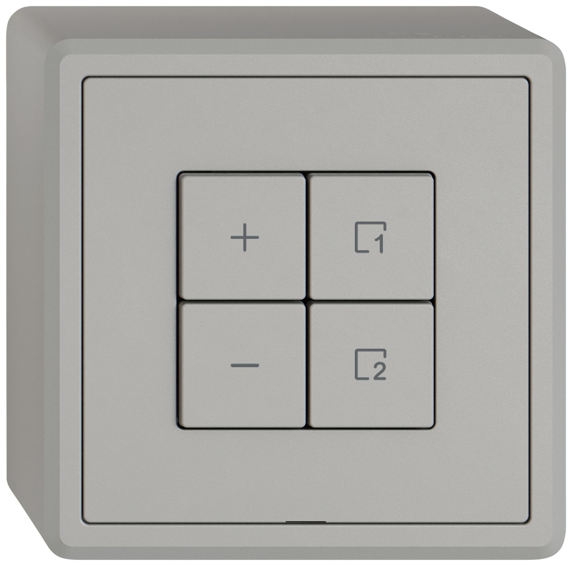 Variateur DALI AP EDIZIO.liv Wiser SNAPFIX® 1 scène 4 touches WLAN grc