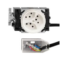 Presa INS FH 3×T13 L1 bianco 49…69mm per cavo piatto Technofil