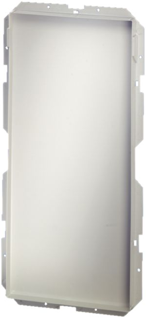 Couverture fermée gris pour coffret d'appareil grd.3 Enystar