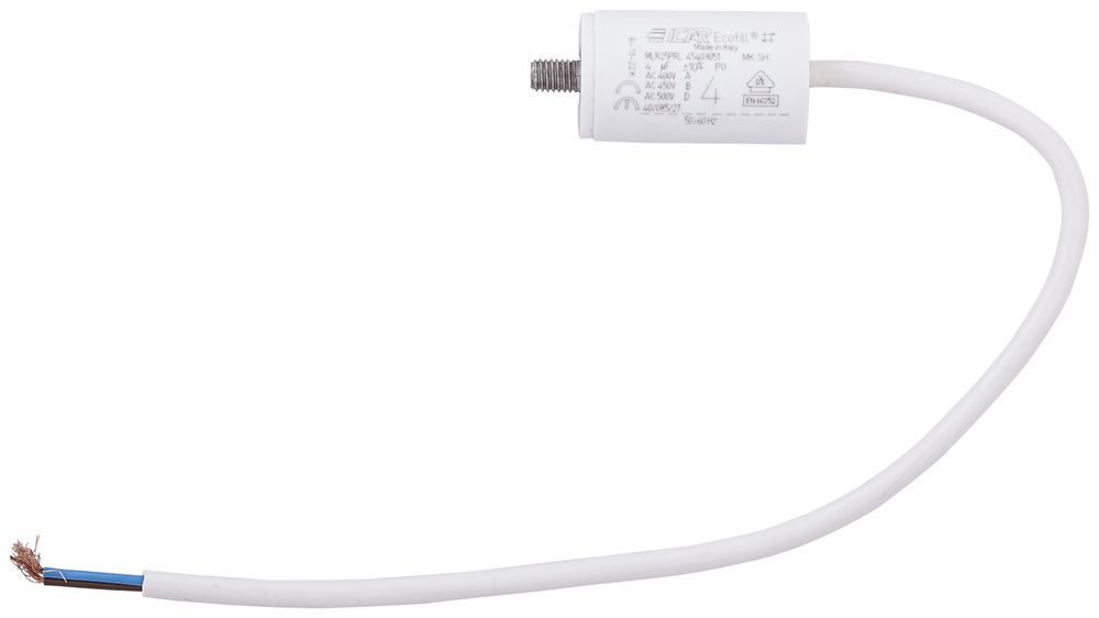 Kondensator ICAR MLR25PRL45403051 4µF 450V für Motor Ø30×51mm