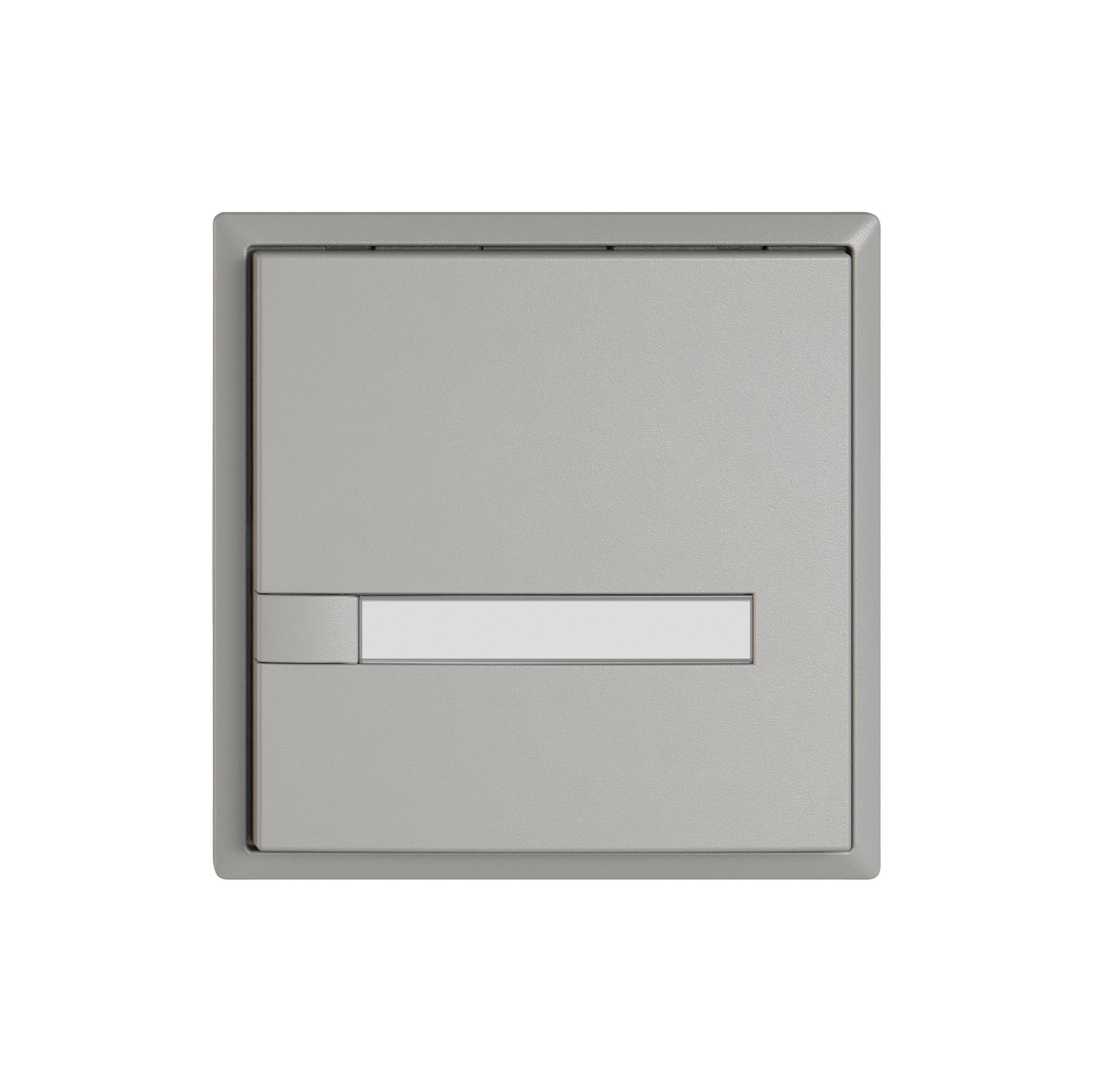 Pulsante KNX RGB EDIZIO.liv SNAPFIX® sensore temp.s.LED targ.1× com.1T grc