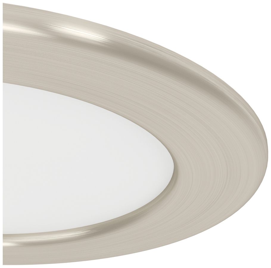 LED-Downlight Eglo FUEVA 7W 0…620lm 2700…6500K IP44 DIM Ø120×40mm Nickel