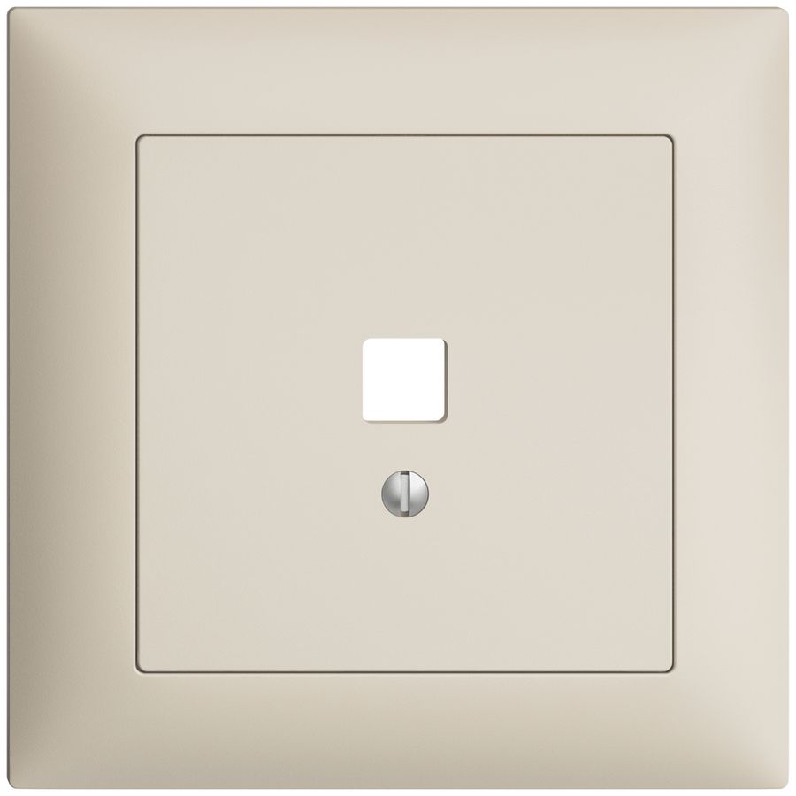 Kit frontale INC EDIZIOdue crema 88×88mm per interfaccia USB