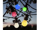 Lichterkette M. Schönenberger 230V 10W 10×LED E27 mehrfarbig 10m IP44 T13 IP55
