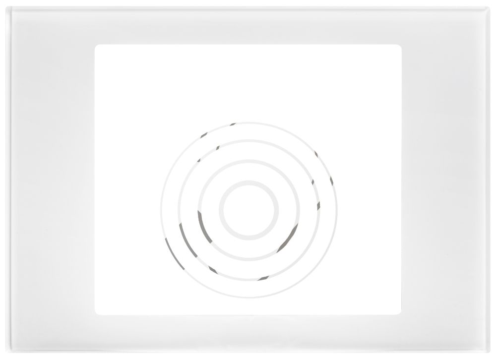 Placca frontale per modulo per audiolesi Urmet Alpha, IP55, bianco