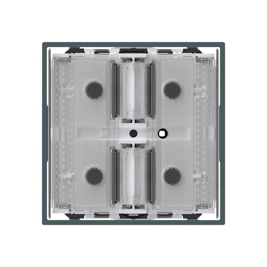 Taster KNX KAL f.2×Tasten 4×Betätigungspunkte LED anthrazit