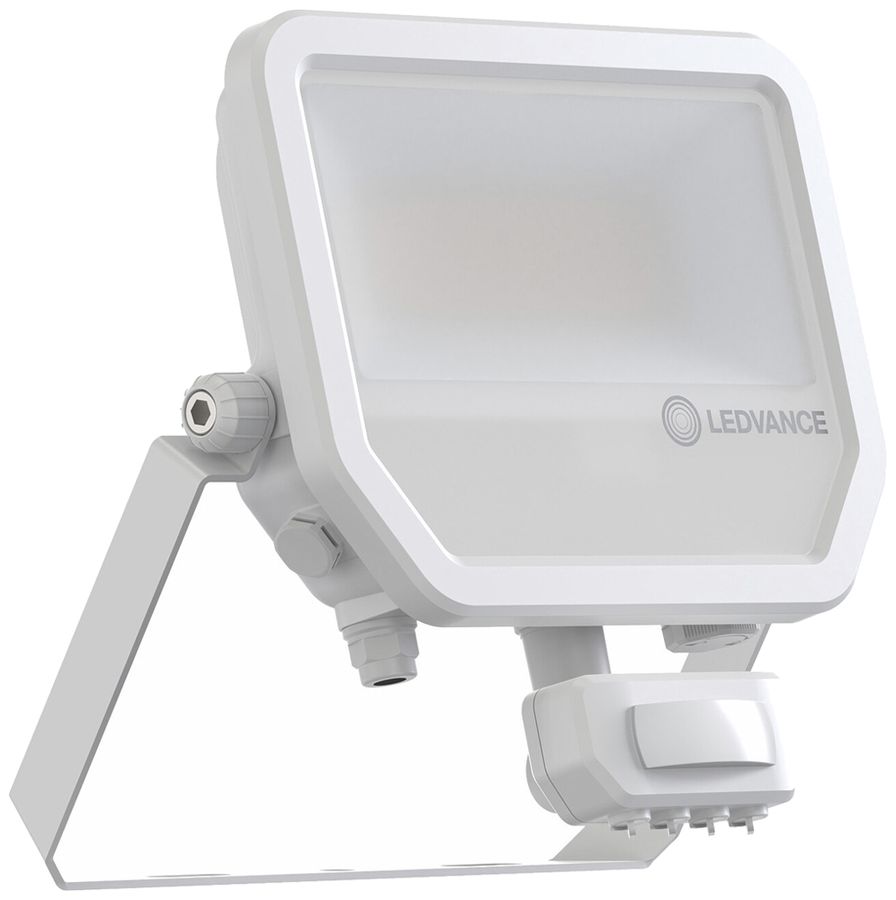 LED-Strahler LEDVANCE FLOODLIGHT50 PIR SEN 41W 5500lm 830 IP65 100° 201×57 ws