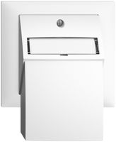 EB-Montageset EDIZIOdue FKE, mit Flachauslasshaube, für 2×Keystone, weiss