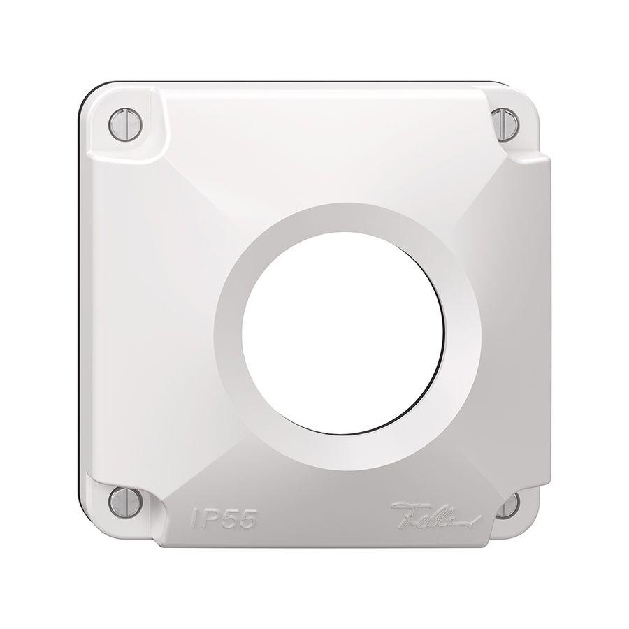 Deckel NEVO f.Bewegungsmelder 360° NUP.Q, NAP.Q, m.Dichtung weiss, weiss