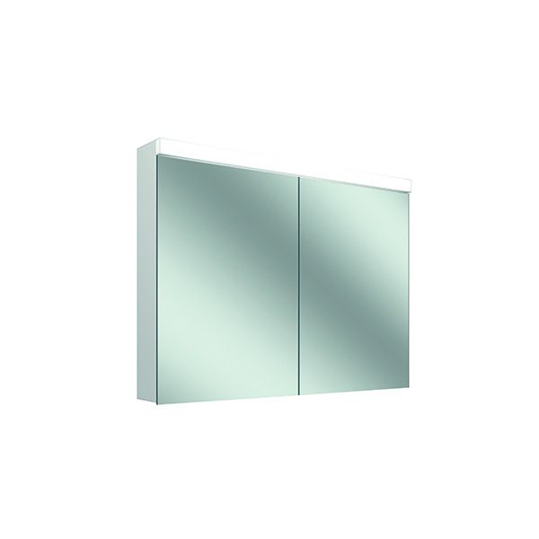 Armoire miroir Schneider LOB15 100/2/LED, 4000K, blanc